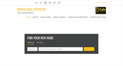 Desktop Screenshot of disallerealestate.com